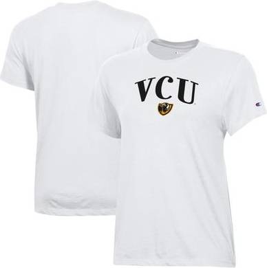 Champion White VCU Rams Core T-Shirt
