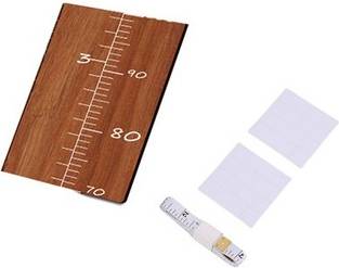 Walnut Color Height Chart Ruler