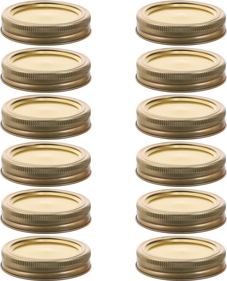 Regular Canning Jar Bands Rings Set 12 Sets 70mm Kitchen Container 12pcs