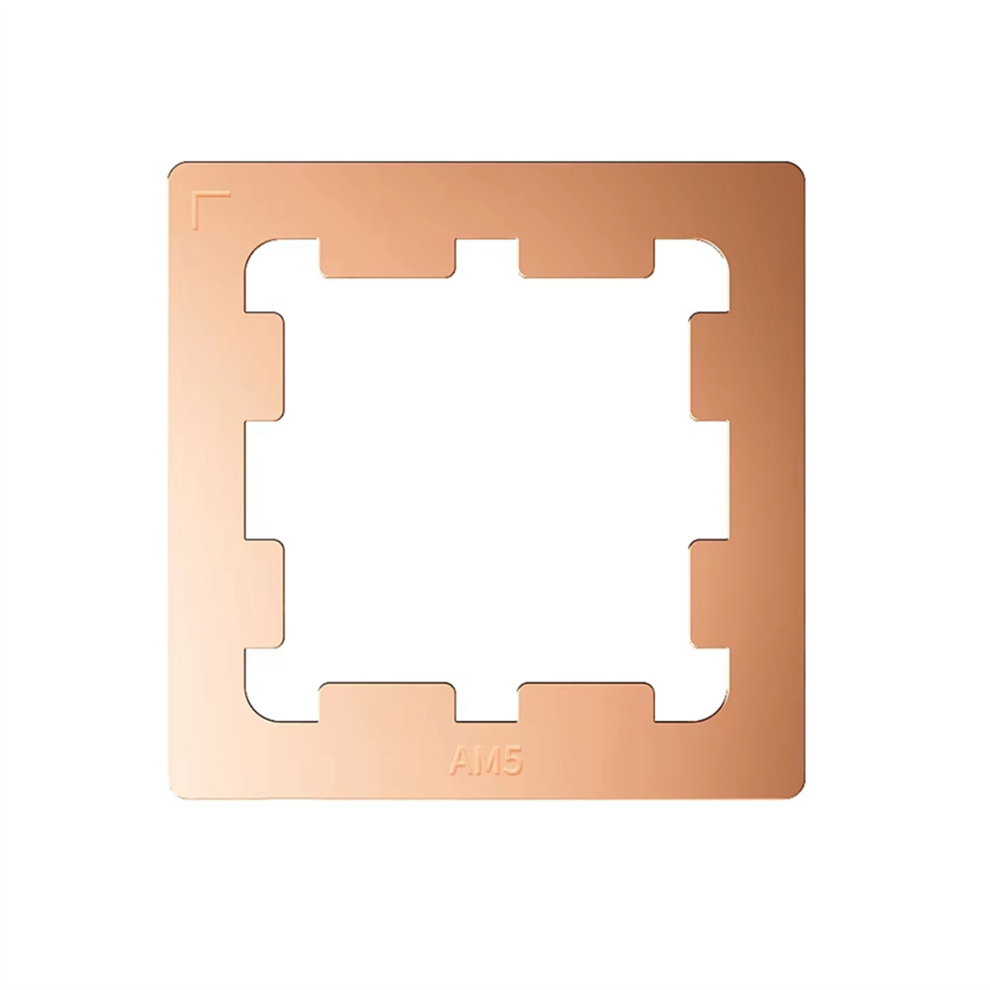 Amd 7600x AM5 CPU Contact Frame Copper