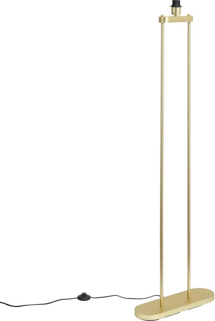 QAZQA Moderne Messing Gulvlampe