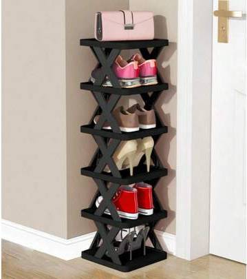 Shein 2-9 Tier Narrow Shoe Rack