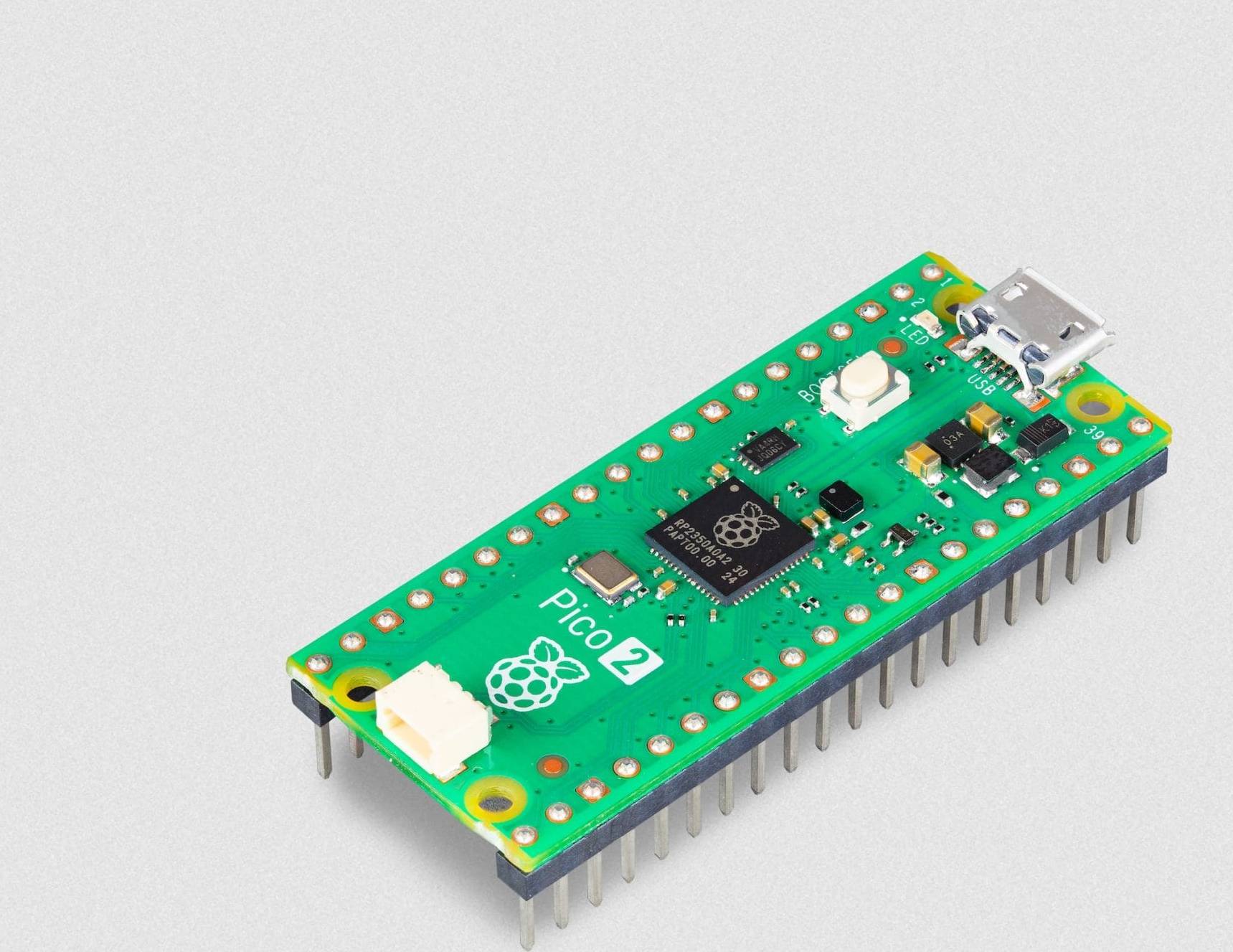 Raspberry Pi Pico 2 H Mikrocontroller Board
