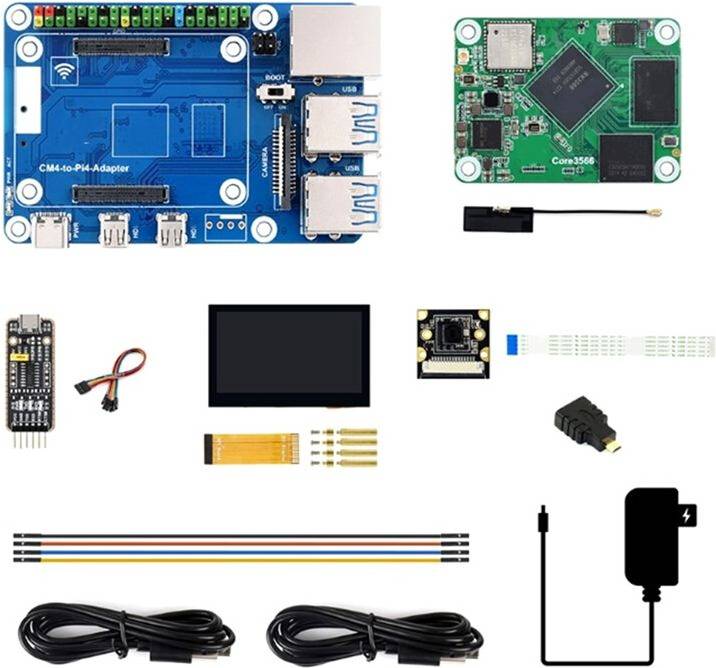 Kepptory Core3566 Module Kit RK3566 Quad-Core Processor