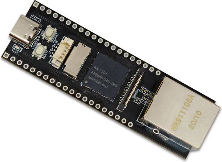 Tlily RK3506 Linux Development Board RK3506G2 Chip 128MB DDRL3