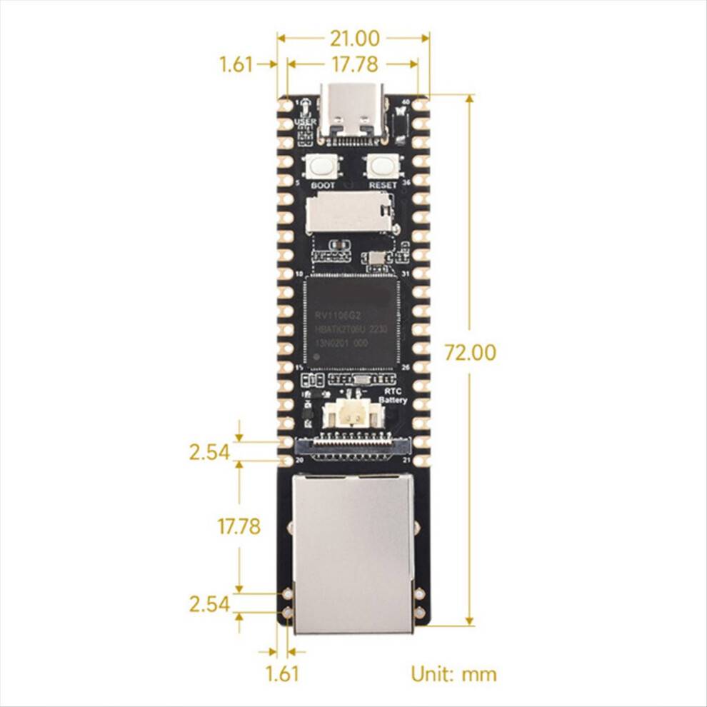 Typecat Max M Entwicklungsboard 256MB Linux RV1106