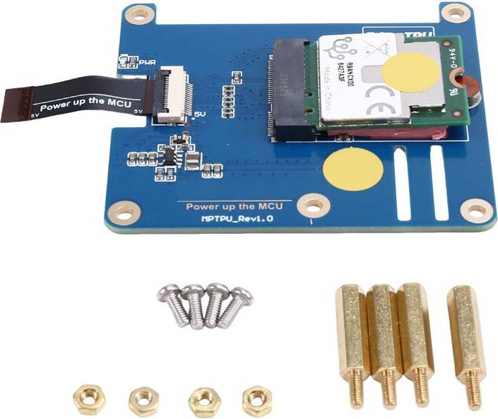 Raspberry Pi 5 MPTPU AI Kit 2TOPS PCIe TPU HAT