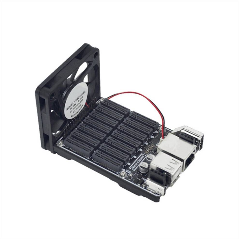NanoCluster 7x CM4 CM5 Nodes Mini Server Baseboard