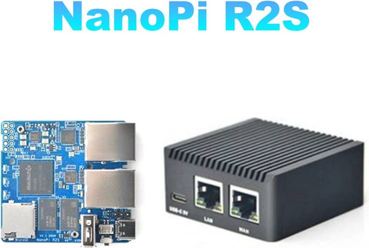 Tauoh NanoPi R2S Router RK3328 1GB DDR4 RAM