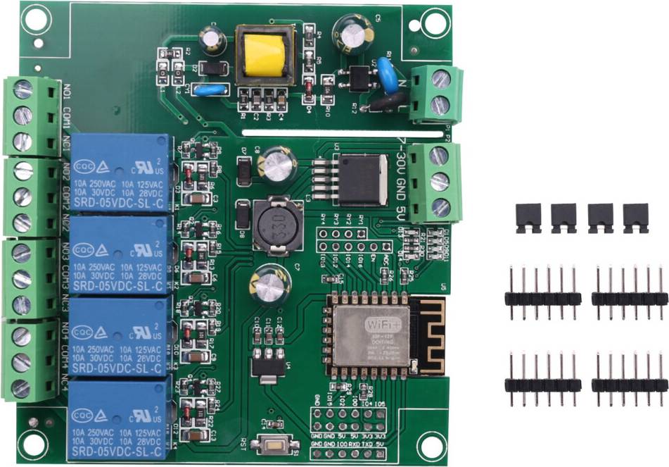 ESP8266 ESP-12F WIFI Module 4-Channel