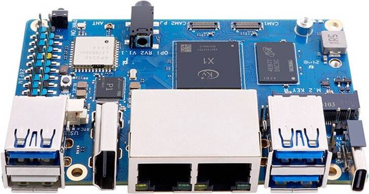 Orange pi 5 Kepptory Orange Pi RV2 Single Board Computer DDR4 8-Core RISC-V