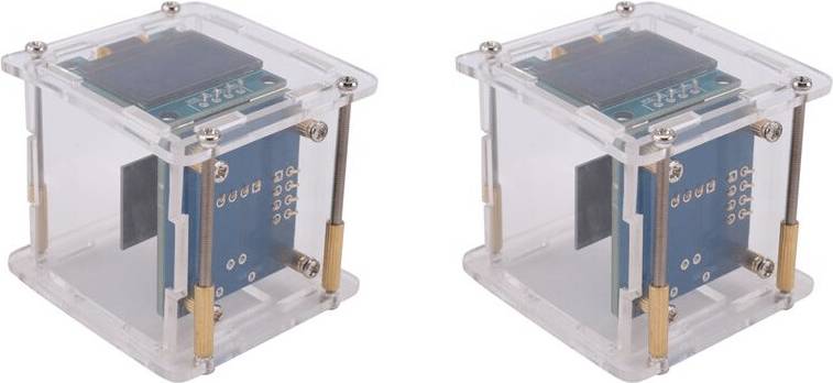 ESP8266 DIY Electronic Weather Forecast Clock Kit