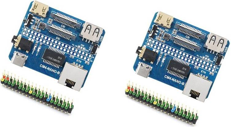 Jojomino Raspberry Pi CM4 B Expansion Board Gigabit RJ45 Port 4K 30fps