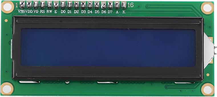 Blå Baggrundsbelyst LCD Skærmmodul Raspberry Pi