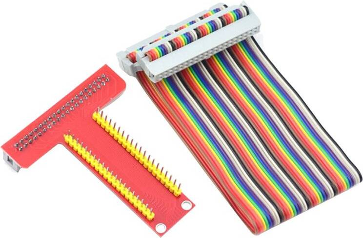 Kepptory Raspberry Pi GPIO T-Tipo Scheda Espansione Cavo 40 Pin