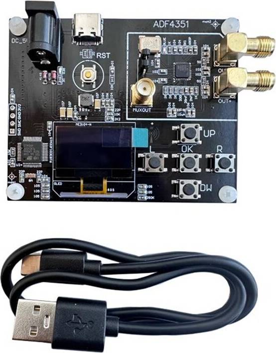 Single Chip Microcomputer Phase Locked Circlet ADF4351 Onboard Module