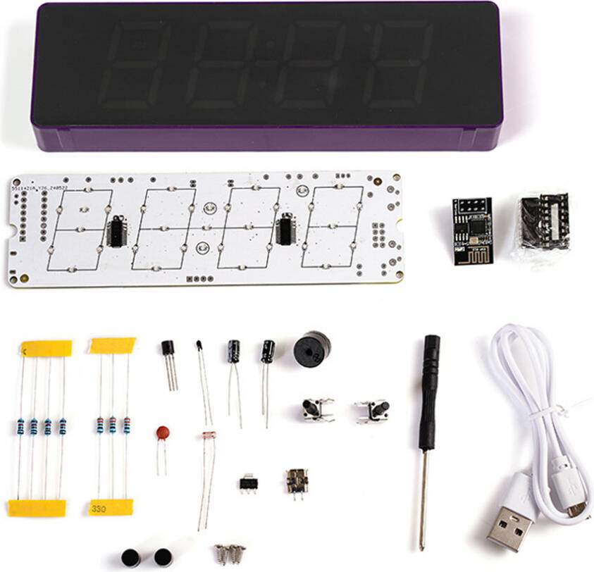 8266 ESP8266 IoT WiFi Colorful Clock Set