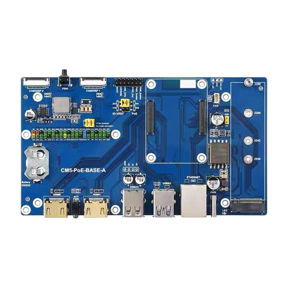 Waveshare Raspberry Pi Compute Module 5 IO-bord