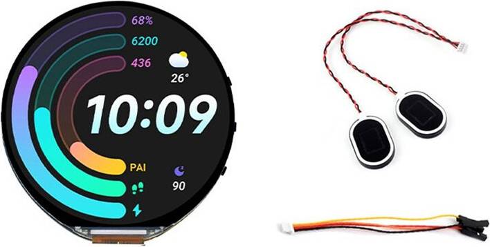 ESP32-S3 Development Board 1.85 Inch Round LCD Display