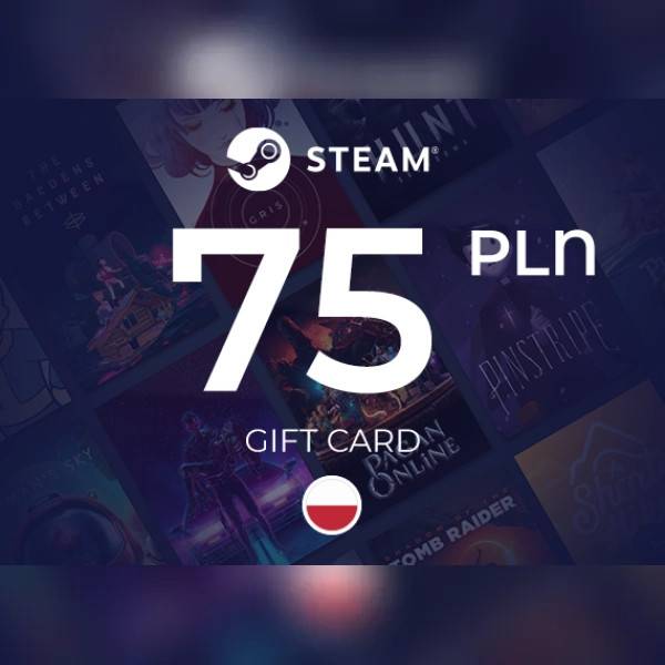 Steam Wallet Gift Card 75 PLN Key