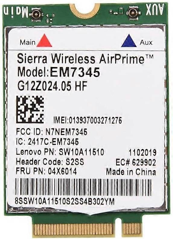 Wwan EM7345 4G LTE WWAN Card Module
