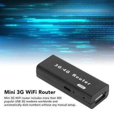 Mobile wifi router Mini 3G Wifi Router Wireless AP Network Card Adapter