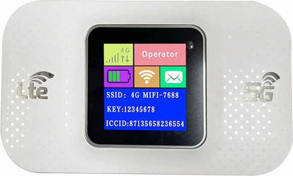 Maxpower 4G WLAN Router LCD Typ C 3000 mAh