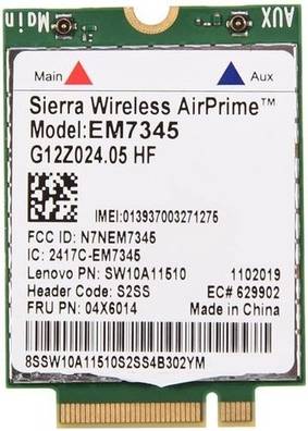 Sodial EM7345 4G LTE WWAN Card Module