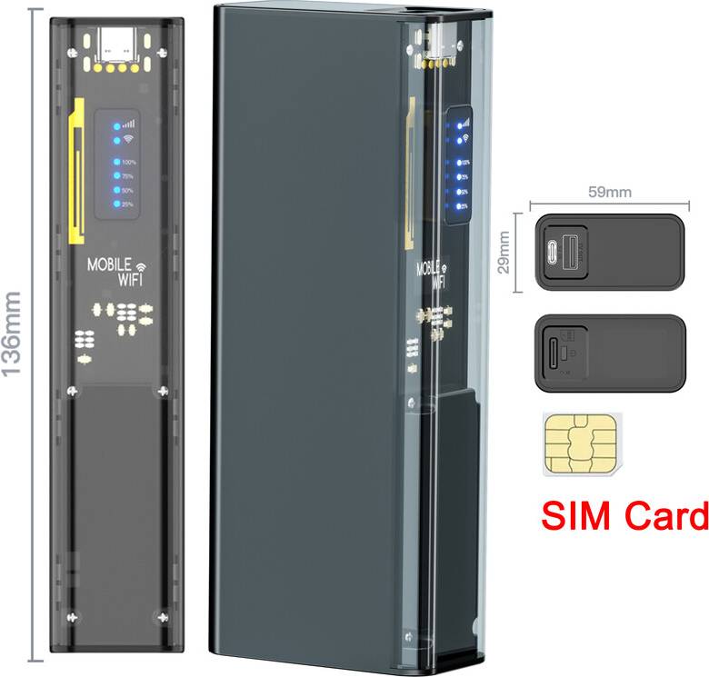 Maxpower Lte Mobile Router Wireless Wifi Tragbare Modem
