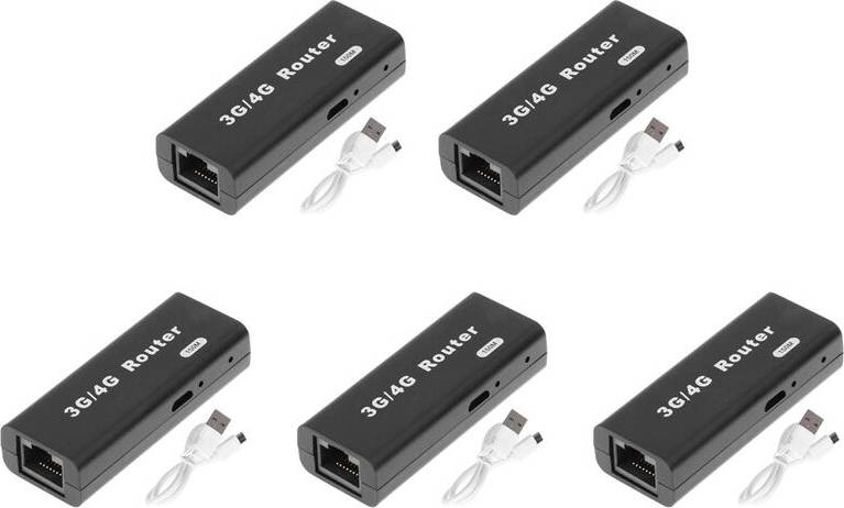 Portable 3G 4G WiFi Wlan Hotspot RJ45 USB Wireless Router