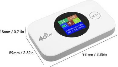 Router sim Portable 4G Wifi Router Sim Card Slot