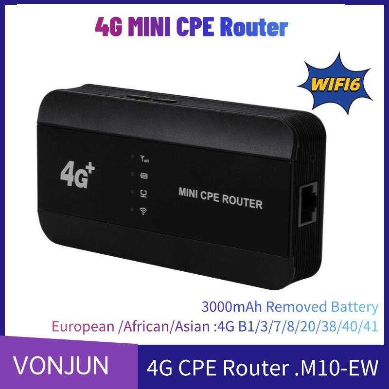 Maxpower Mini CPE Router 3000mAh Akku LTE M10-EW