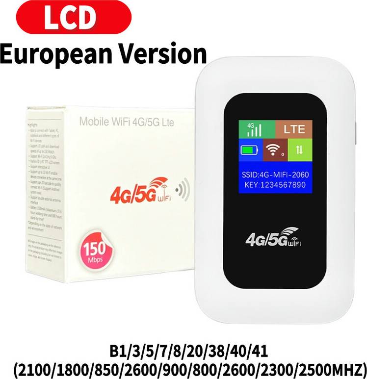 Maxpower LTE Router Drahtloser WiFi 150Mbps