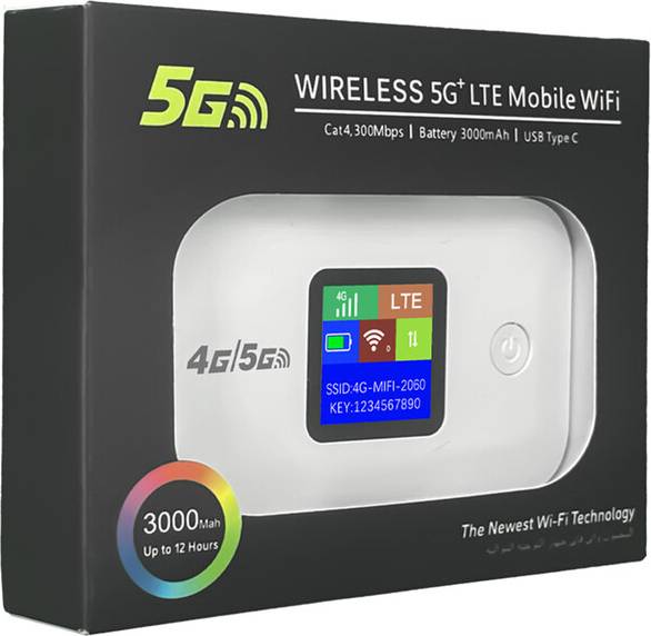 Maxpower Drahtloser LTE Router 150 Mbit 3000 mAh