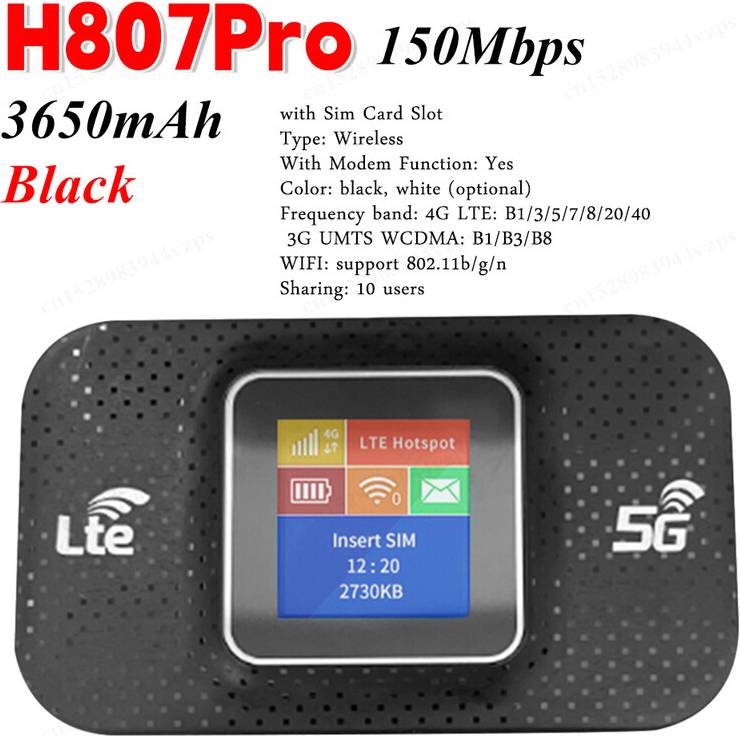 Maxpower Lte Wifi Tragbarer Sim Karten Router