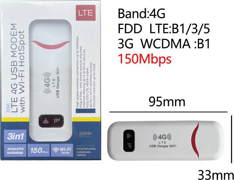 Maxpower LTE WLAN Router Modem Tragbarer Hotspot