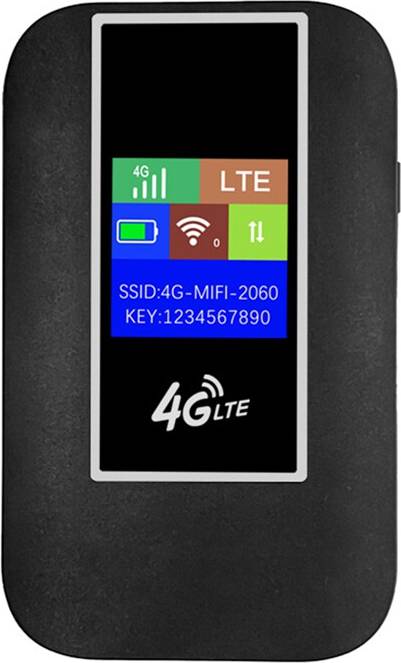 4G LTE Mobile WiFi Router with SIM Card Slot