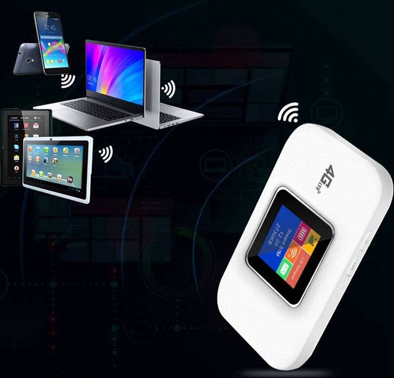 Mobile wifi 4G Wifi Router Minirouter Trådlös