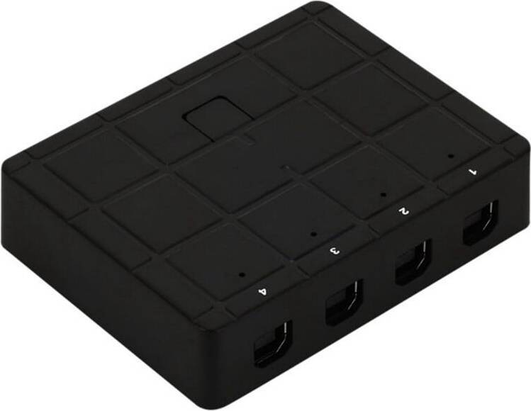 Printer og scanner Typecat USB2.0 KVM Bi Directional 4 Way Printer Scanner