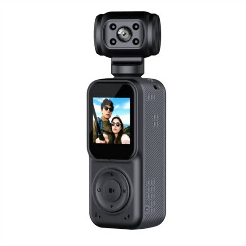2K Handheld Pocket Camera 270 Rotatable WiFi Video Recorder