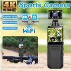 4K HD Pocket Action Camera 180 Rotation WiFi