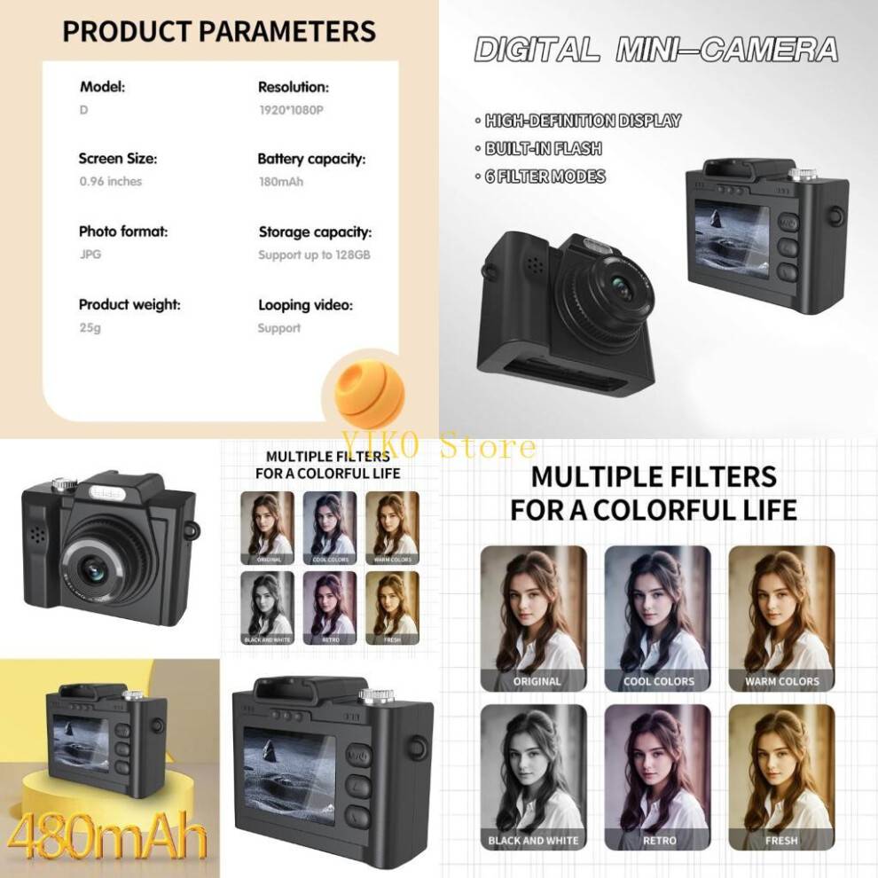 D Mini Camera