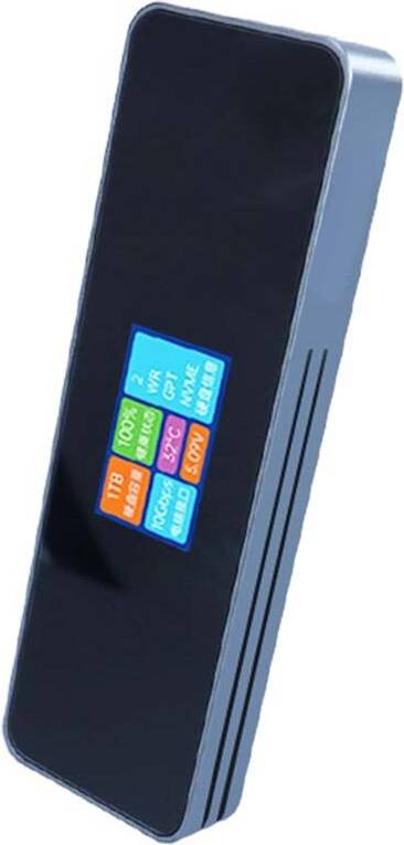Intelligent M.2 Portable Solid State Drive Enclosure