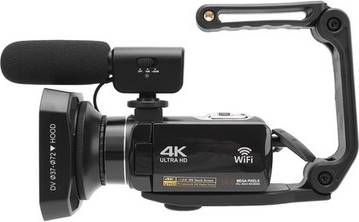 4K Camcorder 3 Inch Rotatable Screen