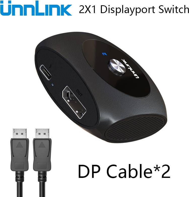 DP 1.4 Switch Splitter Bi-Directional DisplayPort