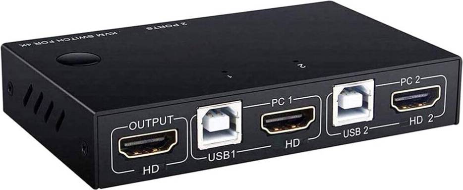 Plug And Play KVM Switch For Extended Display