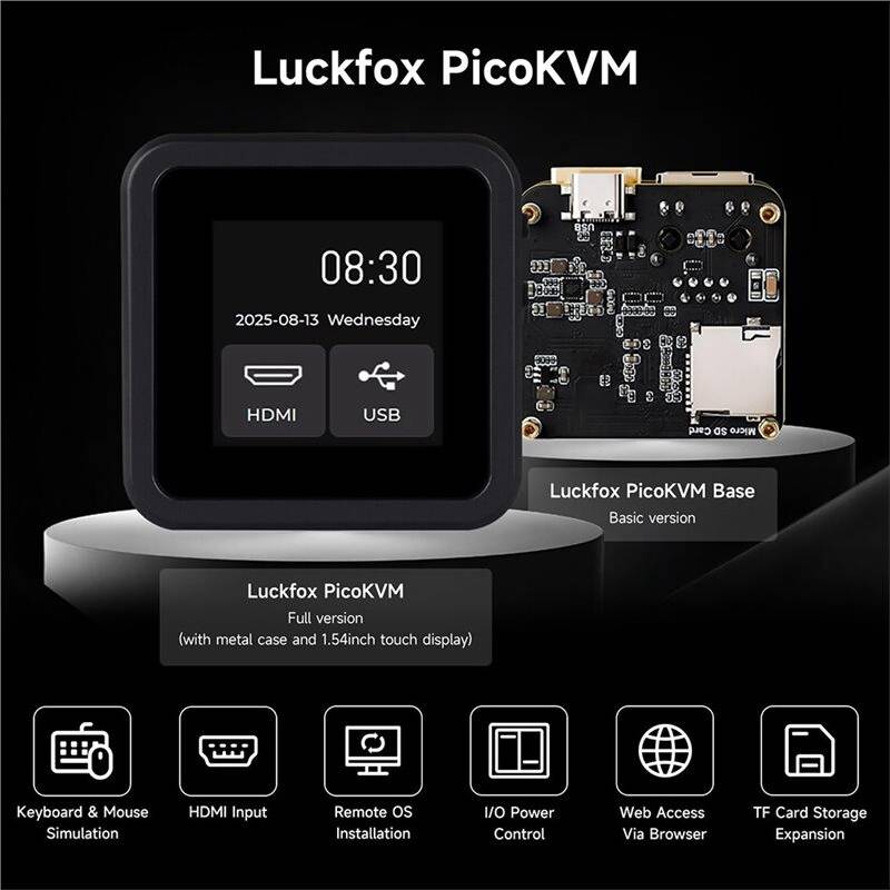 Kvm ip PicoKVM IP KVM Remote Management Tool