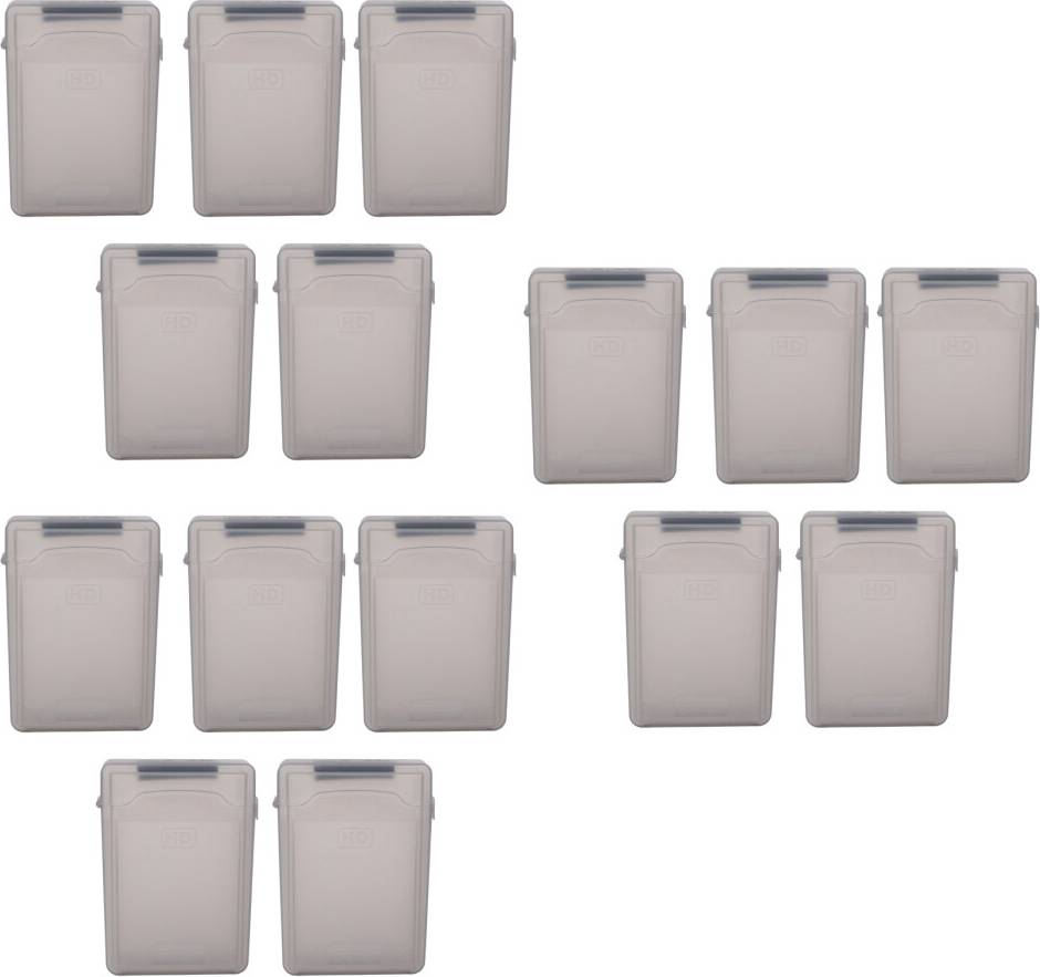 5pcs 3.5 Inch IDE SATA HDD Storage Box
