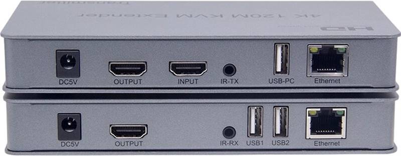Kvm extender Compatible KVM Extender RJ45 4K USB Cat6