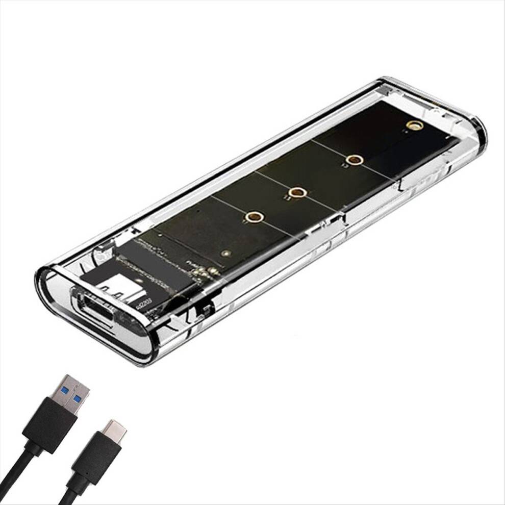 M.2 NGFF Dual Protocol SSD Case